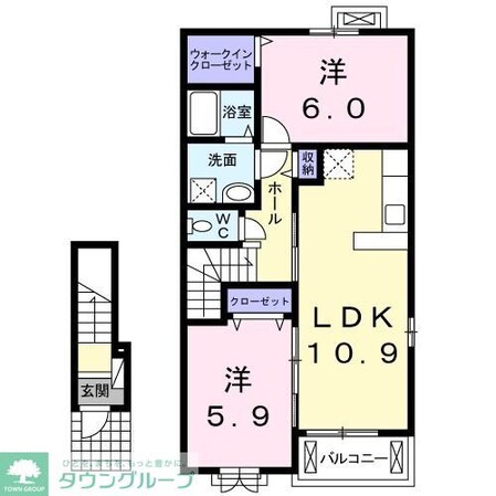メゾン プラシードの物件間取画像